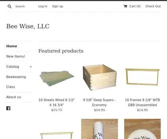 Beewisellc.com(Bee Wise) Screenshot