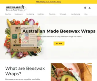 Beewrappy.com.au(Bee Wrappy beeswax wraps are a sustainable and reusable alternative to single use plastic and) Screenshot