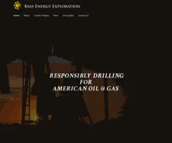 Beexploration.com(Oil And Gas Exploration Company) Screenshot