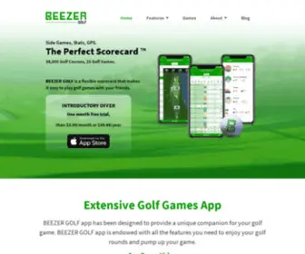 Beezergolf.com Screenshot