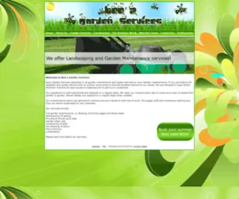 Beezgardenservice.co.za(Bee'z Garden Services Cape Town) Screenshot