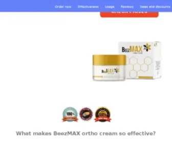 Beezmaxasia.com(BeezMAX ortho cream) Screenshot