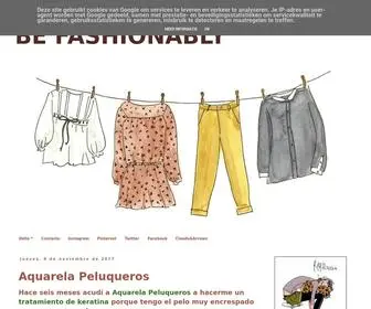 Befashionably.com(BE FASHIONABLY) Screenshot