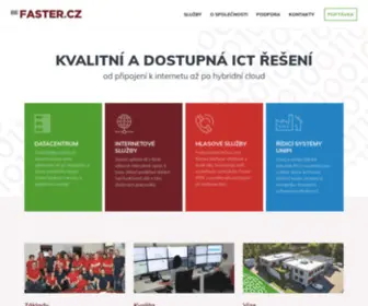 Befaster.cz(Internetové služby a data centrum v Brně) Screenshot