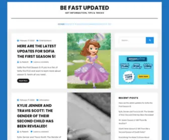 Befastupdated.com(Be Fast Updated) Screenshot