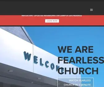 Befearless.org(Fearless Church) Screenshot