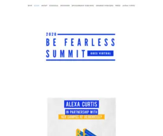 Befearlesssummit.org(Be Fearless Summit) Screenshot