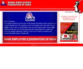 Befi.in(BANK EMPLOYEES FEDERATION OF INDIA) Screenshot