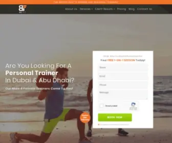 Befit.ae(Personal Trainers In Dubai) Screenshot