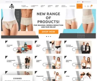 Befit24.eu(The company BeFit24 supplies a wide range of elastic medical products) Screenshot