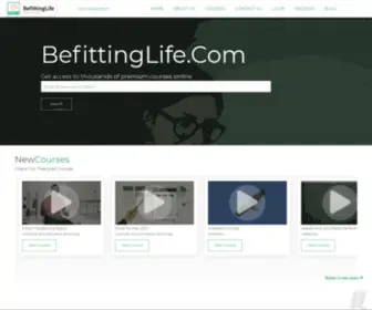 Befittinglife.com(Kleeneze Accredited Distributor) Screenshot