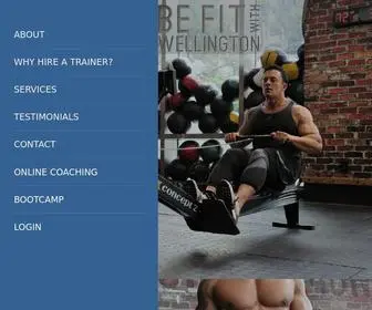 Befitwithwellington.com(Fitness Coach) Screenshot