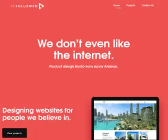 Befollowed.net(Website) Screenshot