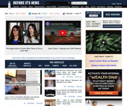 Beforeitsnews.com(Before It's News®) Screenshot