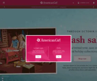 Beforever.com(American Girl®) Screenshot