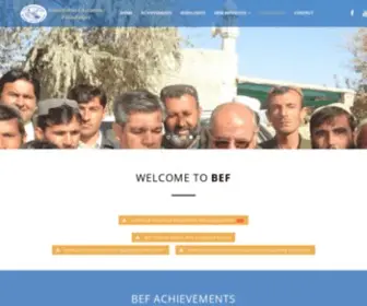 Bef.org.pk(Balochistan Education Foundation) Screenshot