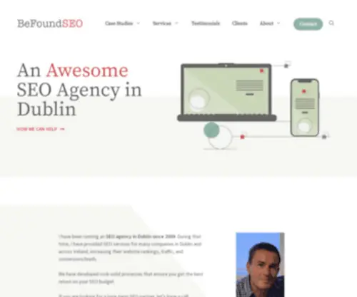Befound.ie(SEO Services Company) Screenshot