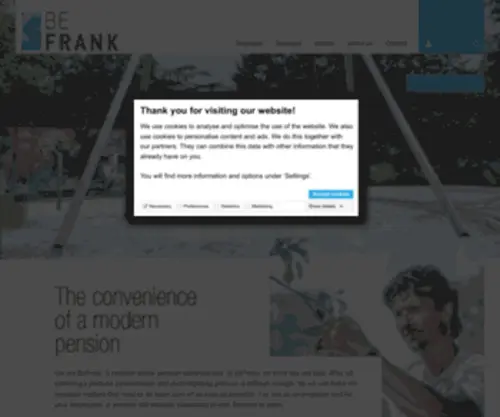 Befrank.eu(A pension that suits you) Screenshot