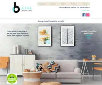 Befreeorganizing.com(Be Free Organizing) Screenshot