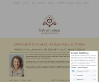 Befreit-Lieben.de(Tantra der Weg des Herzens) Screenshot