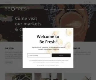 Befresh.ca(OUR FOOD. As Be Fresh) Screenshot