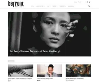 Befrontmag.com(BeFront Magazine) Screenshot