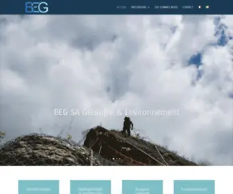 Beg-Geol.ch(Découvrez BEG SA) Screenshot