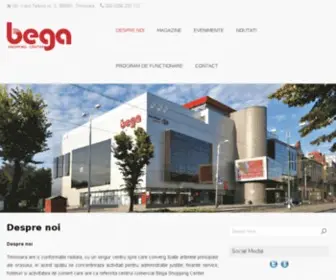 Bega-Shoppingcenter.ro(BEGA) Screenshot