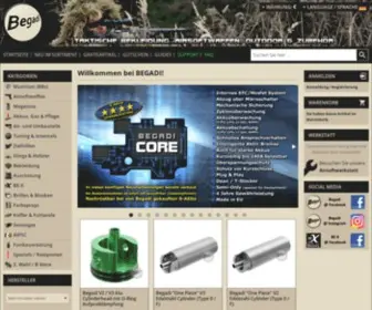 Begadi.com(Taktische) Screenshot