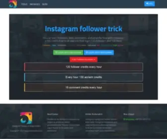 Begenisistemleri.com(Instagram Follower Trick) Screenshot