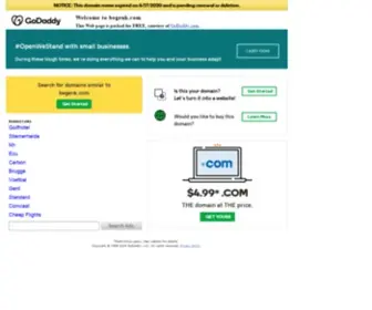 Begenk.com(Choose a memorable domain name. Professional) Screenshot