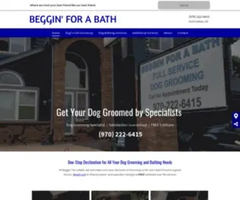 Begginforabath.net(Beggin' for a Bath) Screenshot