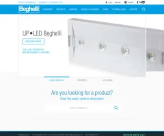 Beghelli.it(Beghelli) Screenshot