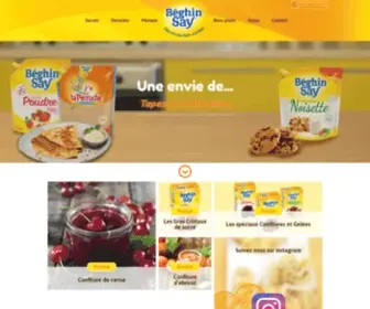 Beghin-Say.fr(Beghin Say) Screenshot