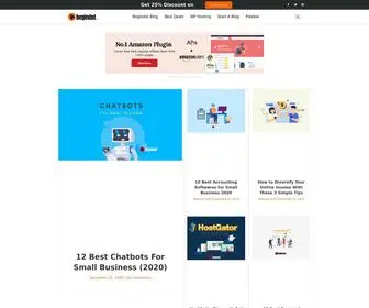 Begindot.com(Discover Best Business Software & Products) Screenshot
