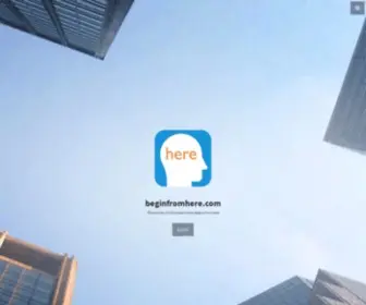 Beginfromhere.com(Beginfromhere) Screenshot