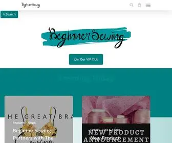 Beginner-Sewing.com(Beginner Sewing) Screenshot