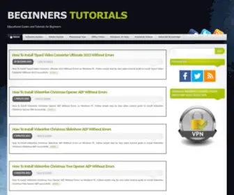 Beginners-Tutorials.info(Beginners Tutorials) Screenshot