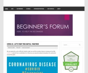 Beginnersforum.net(Beginner's Forum) Screenshot