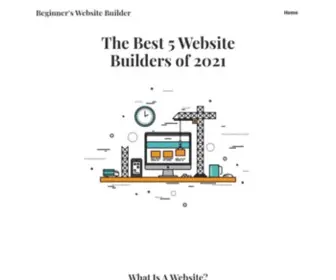 Beginnerswebsitebuilder.ca(The Best 5 Website Builders of 2021 What) Screenshot