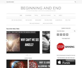 Beginningandend.com(Beginning And End) Screenshot