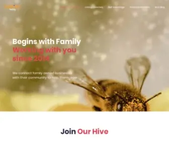 Beginswithfamily.net(Begins With Family) Screenshot