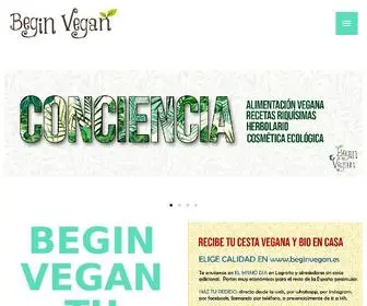 Beginvegan.es(Begin Vegan) Screenshot