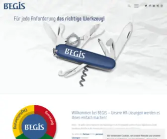 Begis.de(Ihr Partner für optimierte Personalprozesse) Screenshot