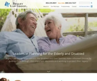 Begleylawgroup.com(New Jersey Elder Law Attorneys and Estate Planning with A Personal Touch) Screenshot