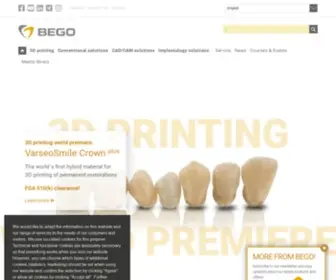 Bego.com(Partners in progress) Screenshot