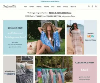 Begonville.co(Explore Begonville's unique collection of summer and home essentials) Screenshot