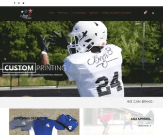 Begr8Today.com(Customized Apparel & Printing) Screenshot