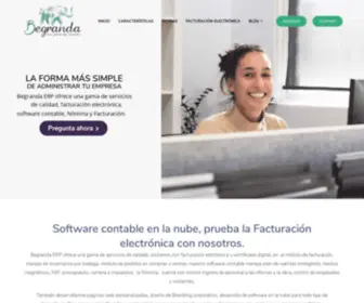 Begranda.com(Begranda Software contable Software contable en la nube) Screenshot
