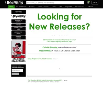 Beguilingbooks.com(The Beguiling Books & Art Inc) Screenshot